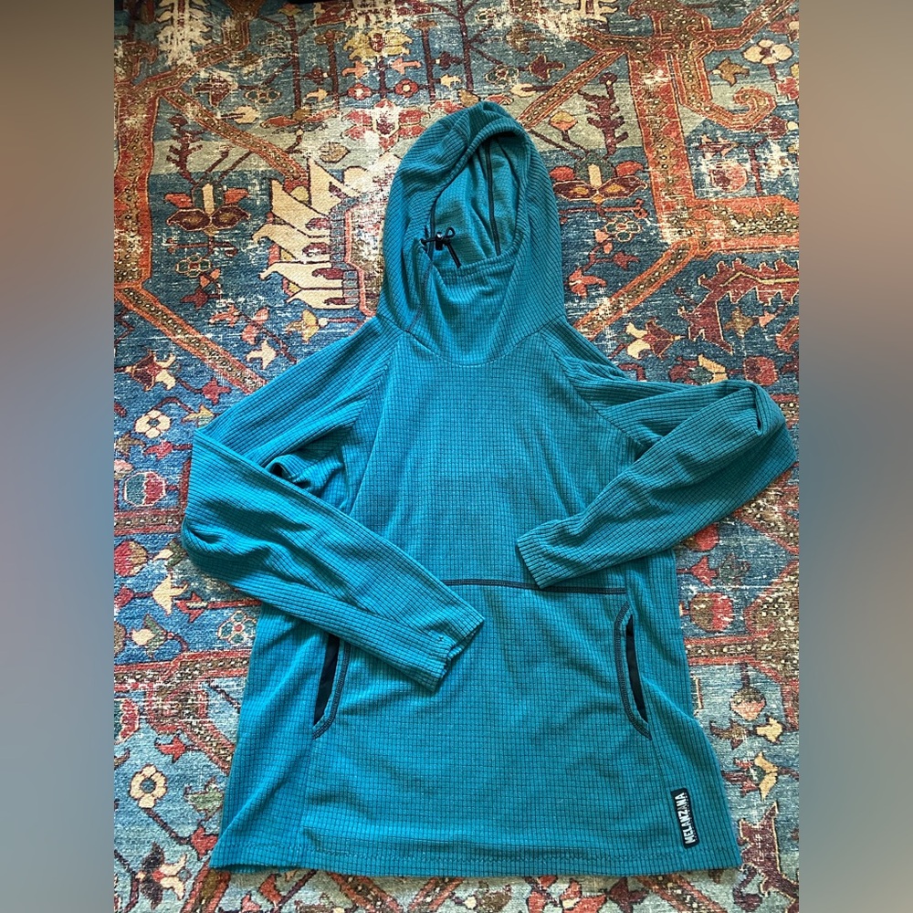 Melanzana Womens hoodie large blue